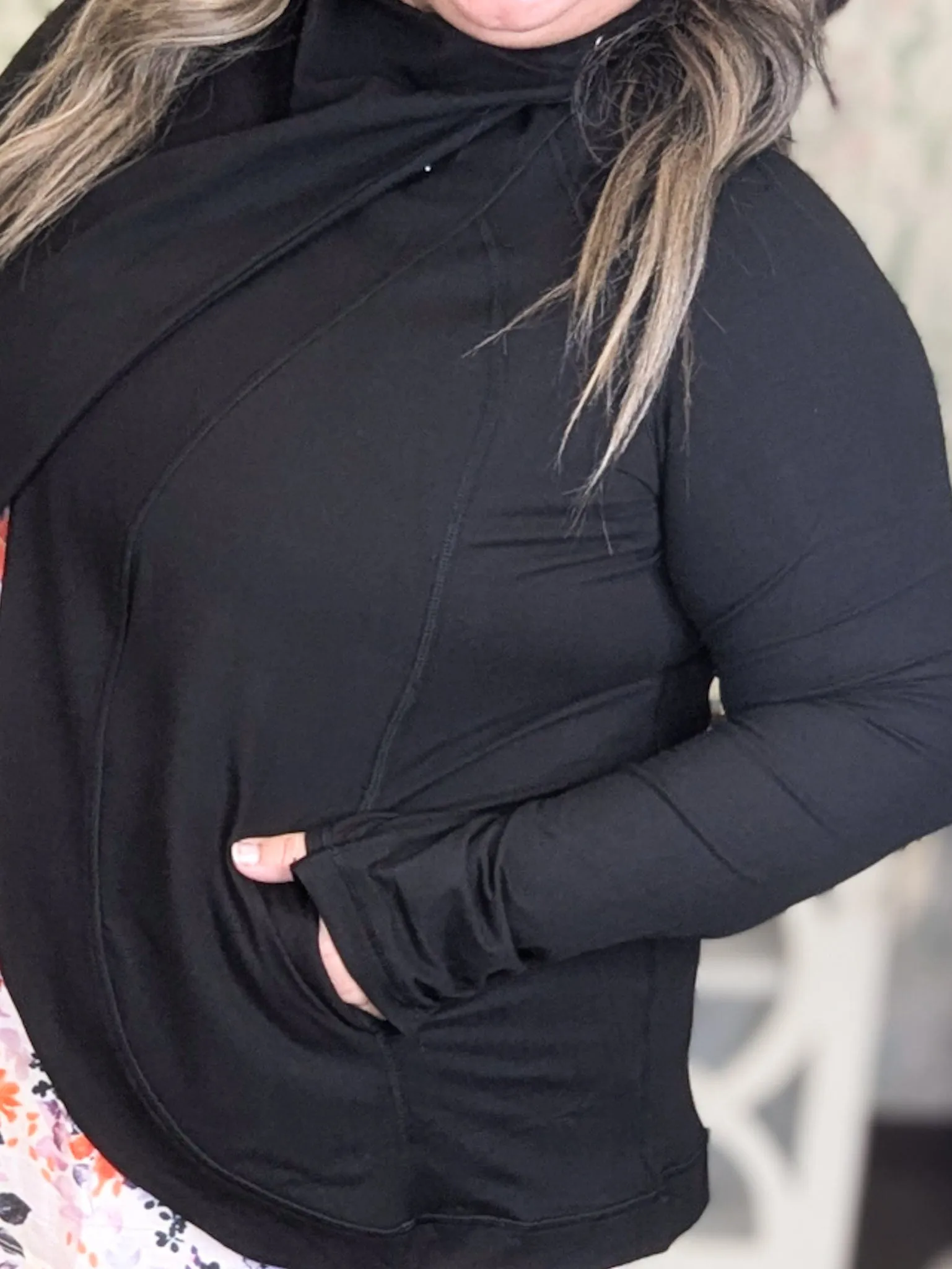 Abigail Athletic Asymmetrical Cardi Jacket (many colors!)
