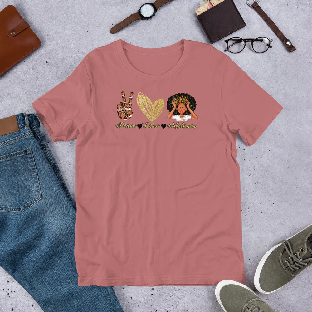 Peace Love Melanin T-Shirt